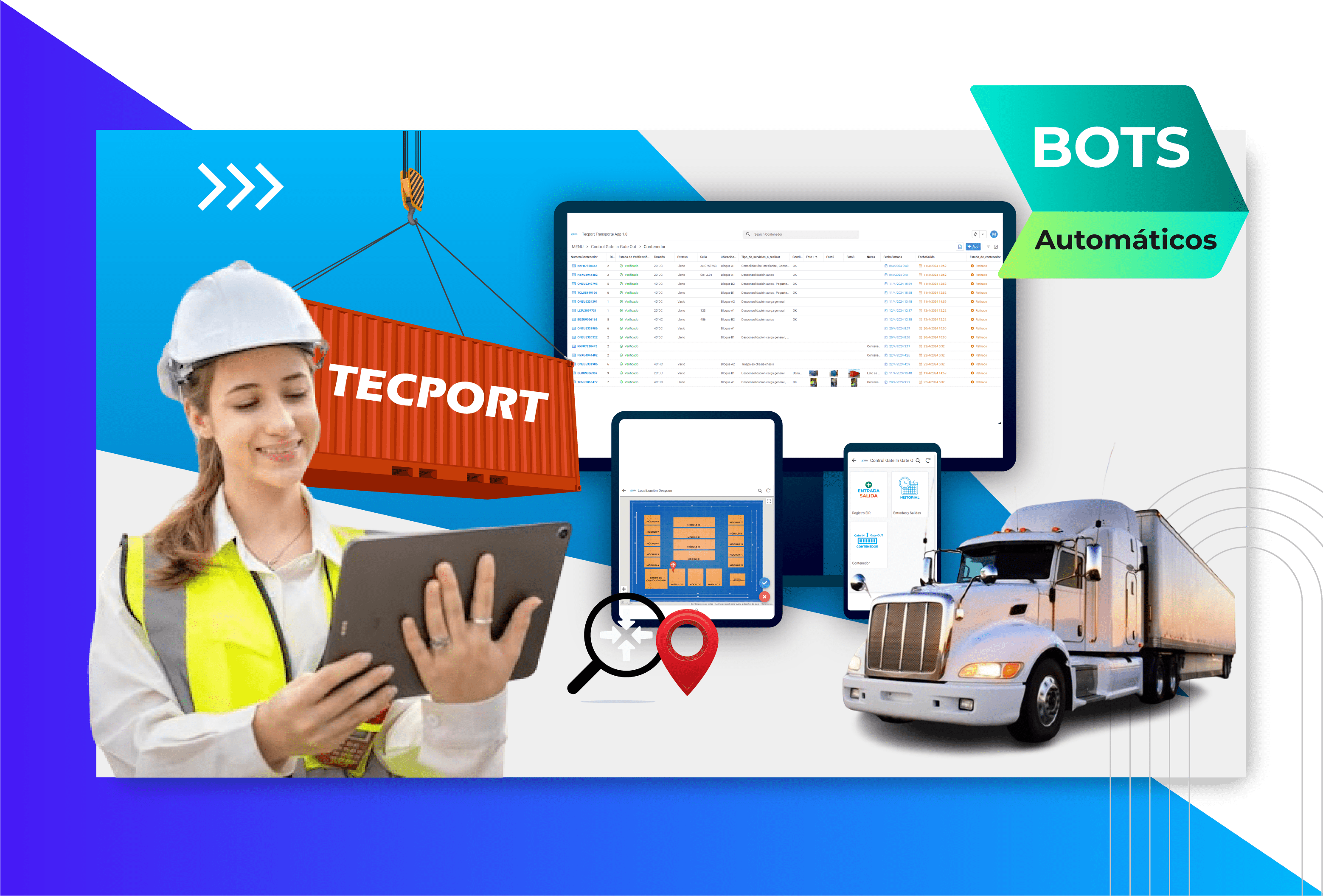 Gestión de Patio de Contenedores